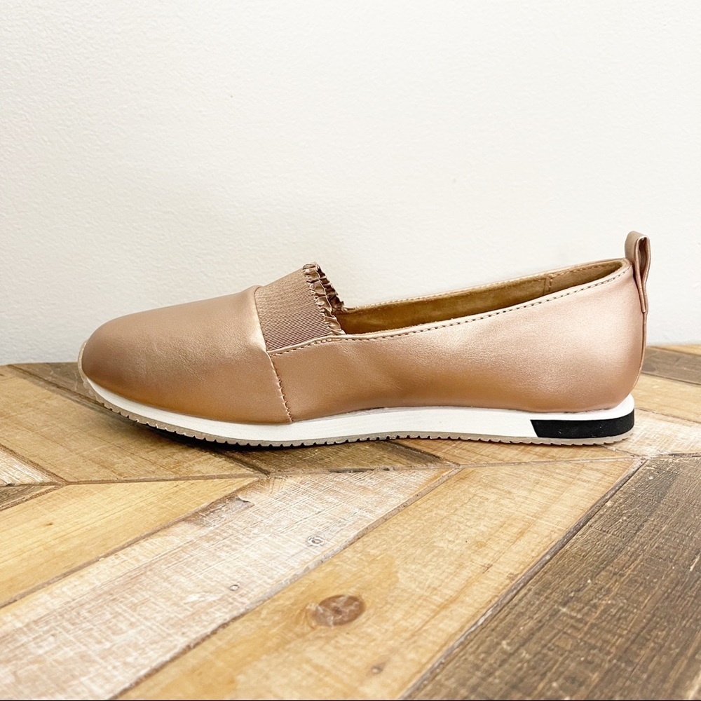 Comfortview Athletic Brielle Rose Gold Slip on a sneakers Extra Wide Width - Picture 7 of 12